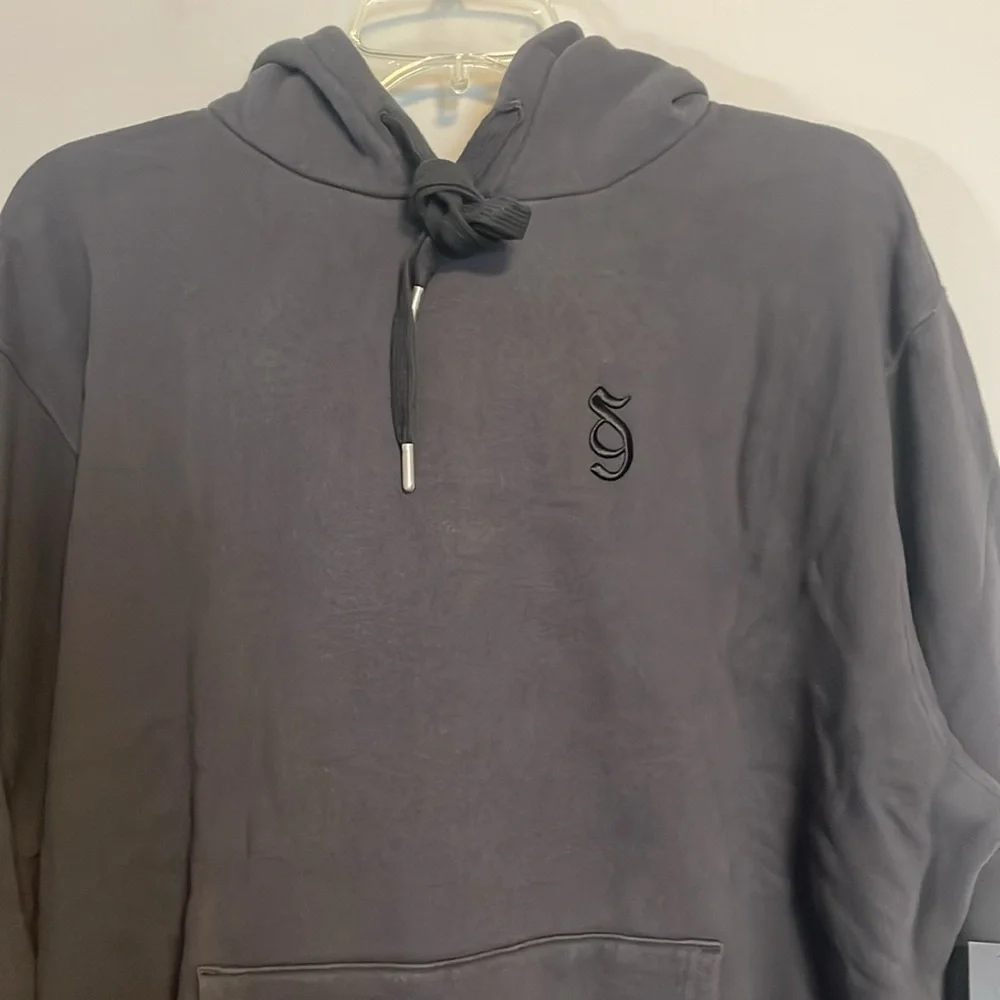 Spiritual Gangster SG Monogram Classic Black Hoodie NEW - Picture 2 of 8